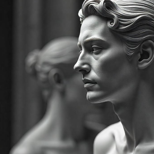 Sculpted Essence: A Lifelike Human Form