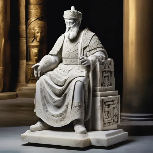 The Emperor Carving His Legacy