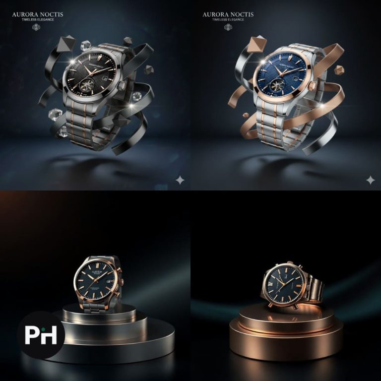 Luxury Watch AD Gemini AI Prompt Template